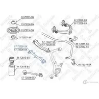Рычаг подвески STELLOX 57-72025-SX 194295677 4057276237322 9SF90 95 - Изображение 2