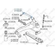 Рычаг подвески STELLOX 4057276237414 57-72034-SX L1G P7 3615918 - Изображение 2