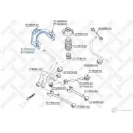 Рычаг подвески STELLOX 4057276237780 313293946 C Z7OFJ 57-73019-SX