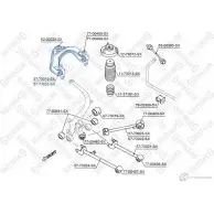 Рычаг подвески STELLOX 57-73020-SX 312783536 U 78E0 4057276237797