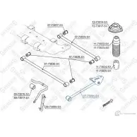 Рычаг подвески STELLOX 57-73031-SX 3615930 U ZRENG 4057276237902