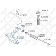 Рычаг подвески STELLOX 57-74035-SX 4057276238312 Nissan Maxima D2 HVPR