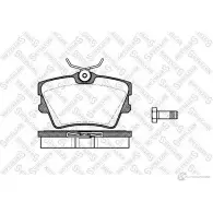 Тормозные колодки дисковые, комплект STELLOX 2188 2 602 000B-SX 3616051 PCA059100