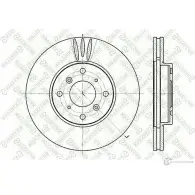 Тормозной диск STELLOX 4057276243767 6020-2625V-SX Honda Accord 6 (CK, CG, CH) Седан 2.0 i (CG9) 147 л.с. 1998 – 2001 SDEUG HU