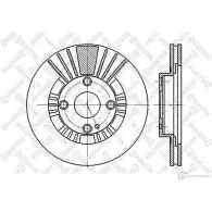 Тормозной диск STELLOX A48N3 UP Mazda 323 (BJ) 6 Хэтчбек 1.9 16V (BJ14) 114 л.с. 1998 – 2001 4057276244221 6020-3235V-SX