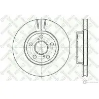 Тормозной диск STELLOX 4057276246034 6020-4539V-SX Toyota Carina (T190) 2 Седан 1.6 (AT190) 106 л.с. 1995 – 1997 I28QU LQ