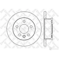 Тормозной диск STELLOX 6020-4732-SX 4057276246539 3617106 CS3S 385