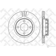 Тормозной диск STELLOX 4057276246607 7X5 P9T Audi 80 (B4, 8C2) 4 Седан 2.0 E 16V 140 л.с. 1992 – 1994 6020-4740V-SX