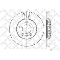 Тормозной диск STELLOX 6020-4758V-SX 4057276246768 AB RS5 Volkswagen Bora (A4, 1J2) 4 Седан 2.3 V5 4motion 150 л.с. 1998 – 2000