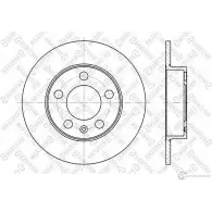 Тормозной диск STELLOX Skoda Fabia (6Y2) 1 Хэтчбек 1.9 TDI RS 130 л.с. 2003 – 2008 XU KMUZ 6020-4761-SX 4057276246799