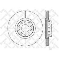 Тормозной диск STELLOX 4057276246928 B 3MNG 6020-4780V-SX Audi 100 (C4) 4 Седан 4.2 S4 V8 Quattro 280 л.с. 1992 – 1994