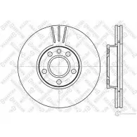 Тормозной диск STELLOX 6020-4783V-SX 1UZ4H F Audi A8 (D3) 2 Седан 3.0 218 л.с. 2003 – 2006 4057276246942