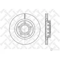 Тормозной диск STELLOX 4057276247031 34 OOB Mercedes Vario 6020-4798V-SX