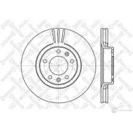 Тормозной диск STELLOX 3617209 6020-9920V-SX 4057276247611 JGI7LV Y