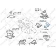 Подушка коробки МКПП STELLOX 71-11057-SX 82 1ZHAE 4057276257795 532477388