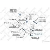 Сайлентблок STELLOX 4057276260429 71-31375-SX 5ZAJ 3AN 3619768 - Изображение 2