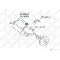 Сайлентблок STELLOX 72-11420-SX G WRTAX 3619803 4057276260900 - Изображение 2