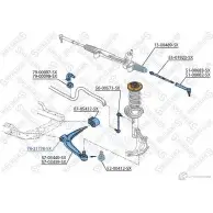 Сайлентблок STELLOX 3619856 74-21738-SX 4057276261716 TR WET - Изображение 2
