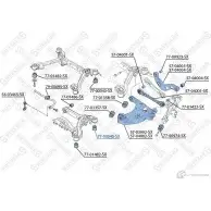 Сайлентблок STELLOX 77-00040-SX 6G0 EVF 4057276262768 Audi A4 (B6) 2 Универсал 1.8 T 190 л.с. 2002 – 2004