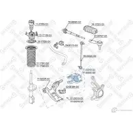 Сайлентблок STELLOX 4057276262799 3619918 S CUFV 77-00043-SX - Изображение 2