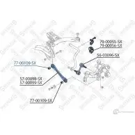 Сайлентблок STELLOX 4057276263444 7OP ZO 77-00109-SX 3619935 - Изображение 2