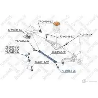 Сайлентблок STELLOX 4057276263963 V5PK P1 3619971 77-00162-SX - Изображение 2