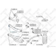 Сайлентблок STELLOX 3620028 77-00370-SX MK VWNSQ 4057276264786
