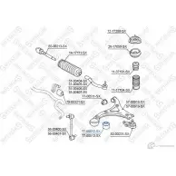 Сайлентблок STELLOX Hyundai ix35 (LM, EL) 1 Кроссовер 2.0 4WD 163 л.с. 2010 – 2024 GF2JF 5 4057276265257 77-00512-SX