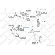 Сайлентблок STELLOX 4057276265448 J8ZD 4 3620097 77-00650-SX