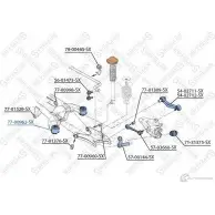 Сайлентблок STELLOX 4057276267947 77-00962-SX 3620272 C2 ZTW5 - Изображение 2