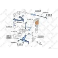 Сайлентблок STELLOX 4057276268111 V4 K0HE7 3620287 77-00979-SX - Изображение 2