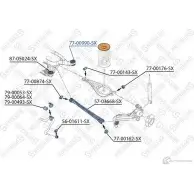 Сайлентблок STELLOX KWID9 31 77-00990-SX 3620295 4057276268227 - Изображение 2