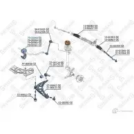 Втулка стабилизатора STELLOX 79-00064-SX 95494927 KXXE 21U 4057276272521 - Изображение 2