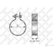 Резинка глушителя STELLOX G9 4BP2M 82-01067-SX 4057276298392 3623408