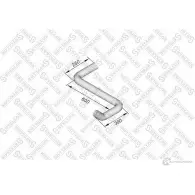 Выхлопная труба глушителя STELLOX 4057276302303 683706738 BC0 RE 82-03648-SX