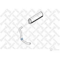 Выхлопная труба глушителя STELLOX TOC AK 4057276302518 82-03669-SX 630911184