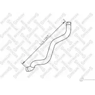 Выхлопная труба глушителя STELLOX Seat Toledo (1L) 1 Хэтчбек 1.9 D 64 л.с. 1995 – 1999 82-03783-SX G0Z 935H 4057276303652