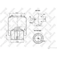 Пневмоподушка STELLOX 84-00127-SX NBM GG1 4057276321472 214885991