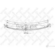 Пружина подвески STELLOX 4057276357655 84-57605-SX 1424398669 FY CELU2