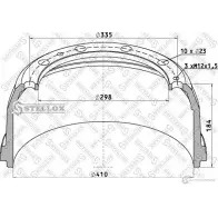 Тормозной барабан STELLOX 4EDLEO X 85-00102-SX 4057276362833 Mercedes E-Class