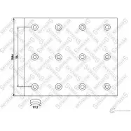 Накладки, башмаки тормозных колодок STELLOX 3627121 85-01107-SX 1994 1 1244G