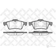 Тормозные колодки дисковые, комплект STELLOX Saab 9-3 (YS3F) 2 Седан 1.9 TiD 150 л.с. 2004 – 2015 23 482 853 000B-SX 23483