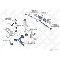 Сайлентблок STELLOX UR7 AWQ 4057276400900 87-03115-SX 3628910 - Изображение 2