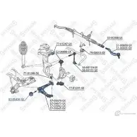 Сайлентблок STELLOX 4057276408340 3629348 N F01C3 87-05426-SX - Изображение 2