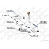 Сайлентблок STELLOX 87-05802-SX 4057276408777 UUDSI W 3629417