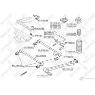 Сайлентблок STELLOX 1004759148 5K 6REF 87-17002-SX 4057276413825 - Изображение 2