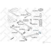 Сайлентблок STELLOX 87-17003-SX 1004067722 W2N7 TR 4057276413832 - Изображение 2