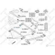 Сайлентблок STELLOX 1006281660 4057276413856 87-17005-SX F DFRUA - Изображение 2