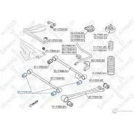 Сайлентблок STELLOX 4057276413863 87-17006-SX J7 O66N 1004759180 - Изображение 2