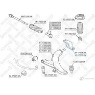 Сайлентблок STELLOX 4057276413887 63K PJ1S 1003364946 87-17008-SX - Изображение 2